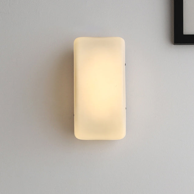 Rectangle Half Arc Iron Wall Lamp