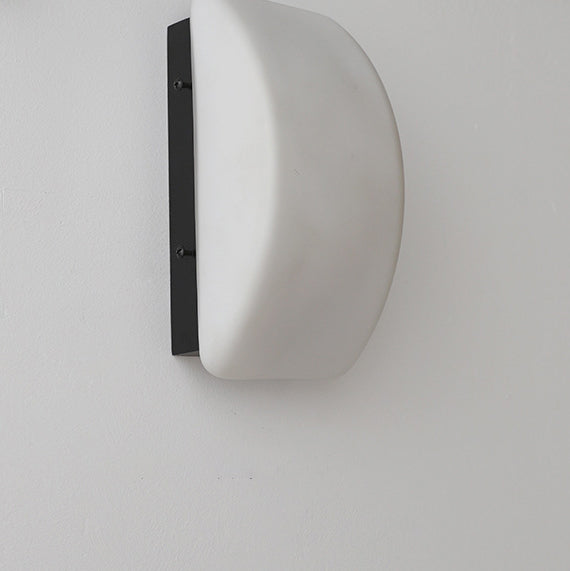 Rectangle Half Arc Iron Wall Lamp