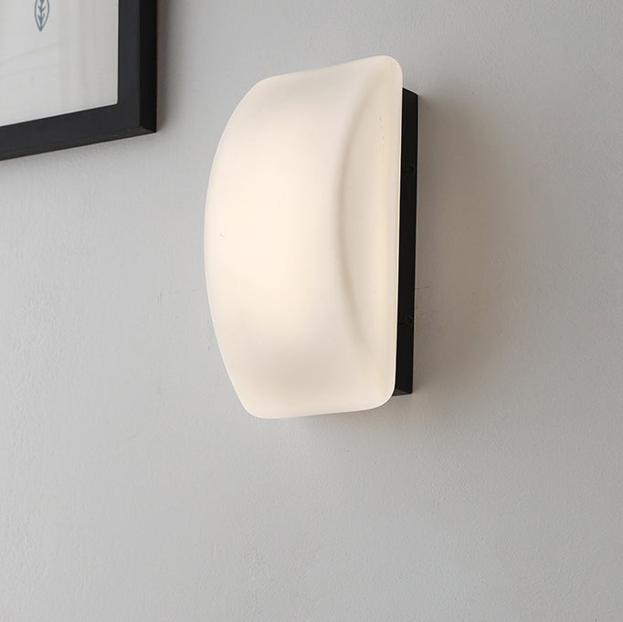 Rectangle Half Arc Iron Wall Lamp