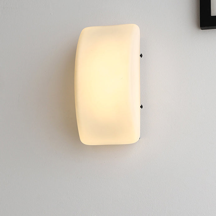 Rectangle Half Arc Iron Wall Lamp