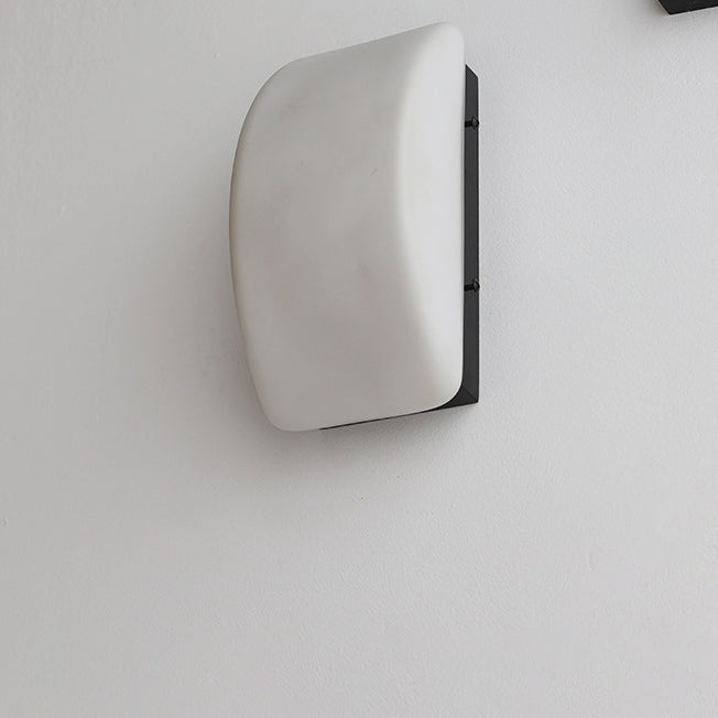 Rectangle Half Arc Iron Wall Lamp
