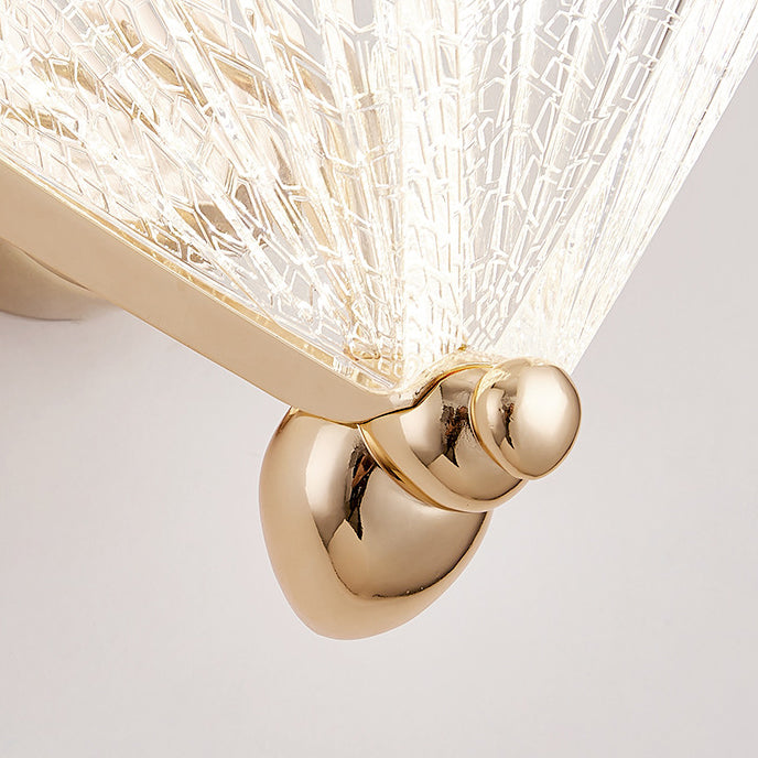 Butterfly Acrylic Lampshade Iron Wall Lamp