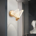 Butterfly Acrylic Lampshade Iron Wall Lamp