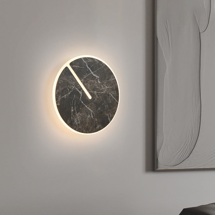 Acrylic Iron Rock Board Wall Lamp
