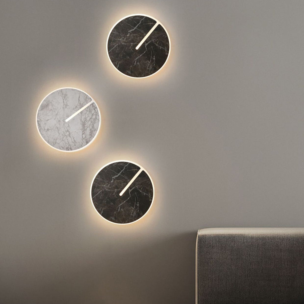 Acrylic Iron Rock Board Wall Lamp