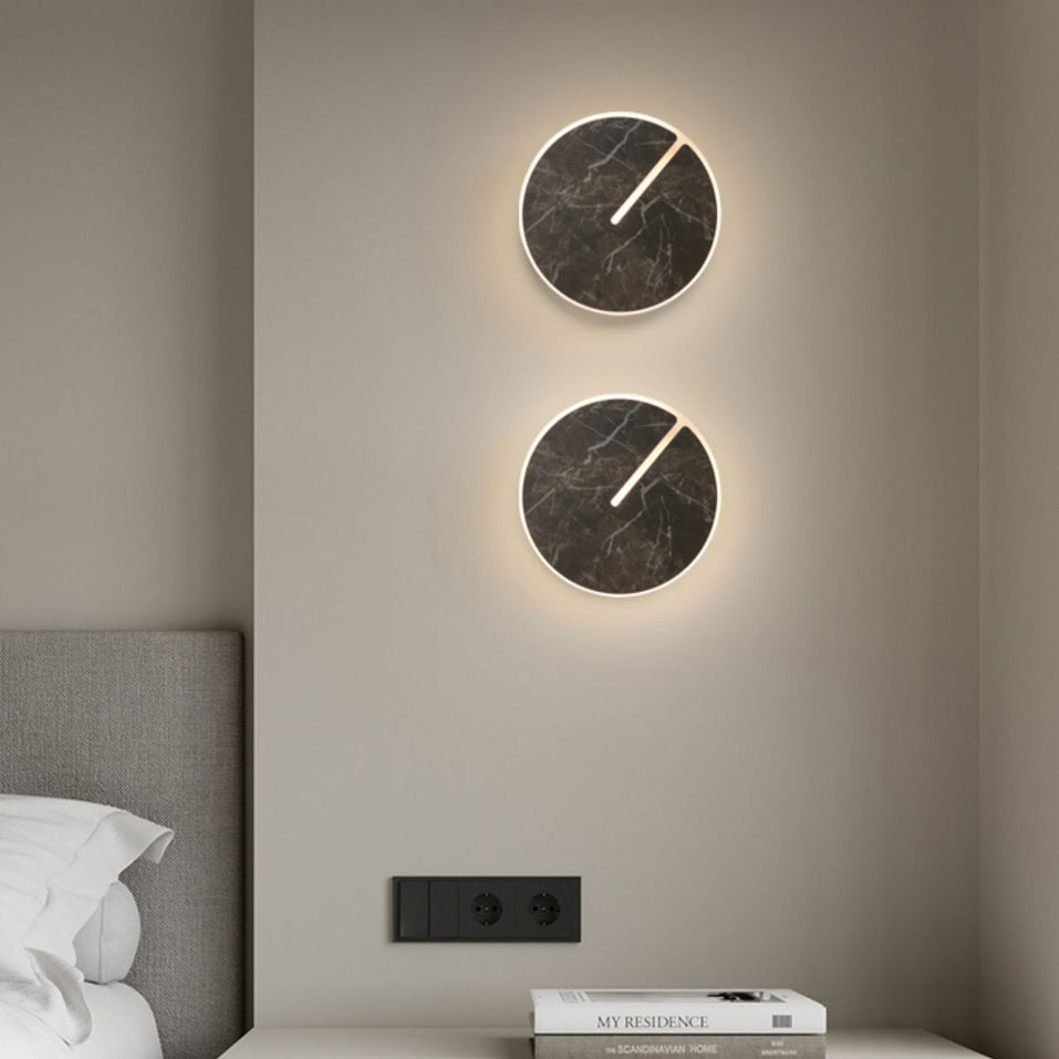 Acrylic Iron Rock Board Wall Lamp