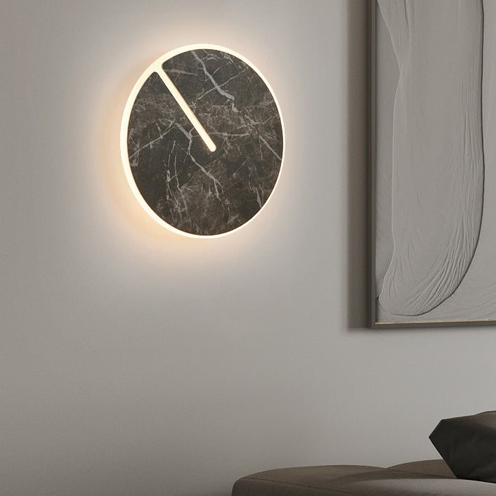 Acrylic Iron Rock Board Wall Lamp