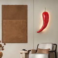 Chili Resin Glass Dining Wall Lamp