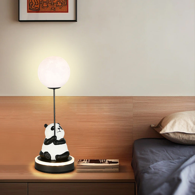 Panda Resin PVC Lampshade Table Lamp