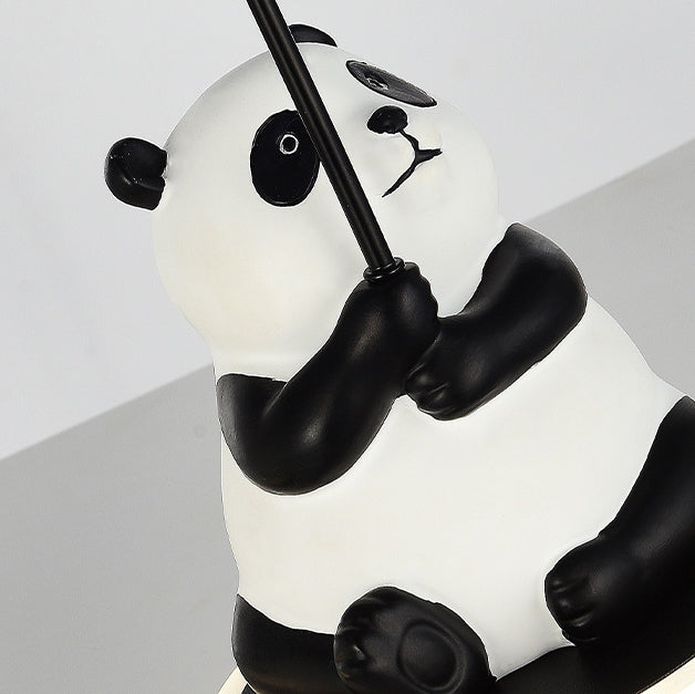 Panda Resin PVC Lampshade Table Lamp