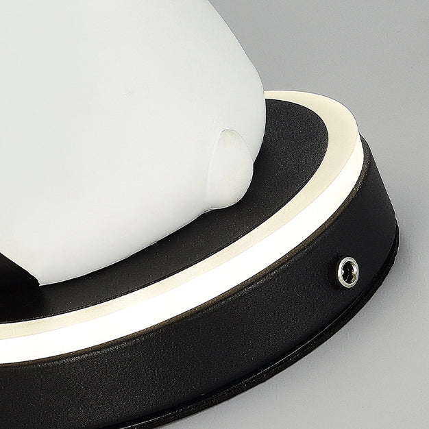 Panda Resin PVC Lampshade Table Lamp