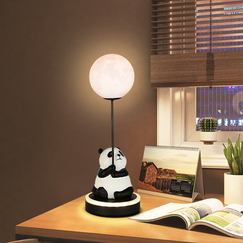 Panda Resin PVC Lampshade Table Lamp