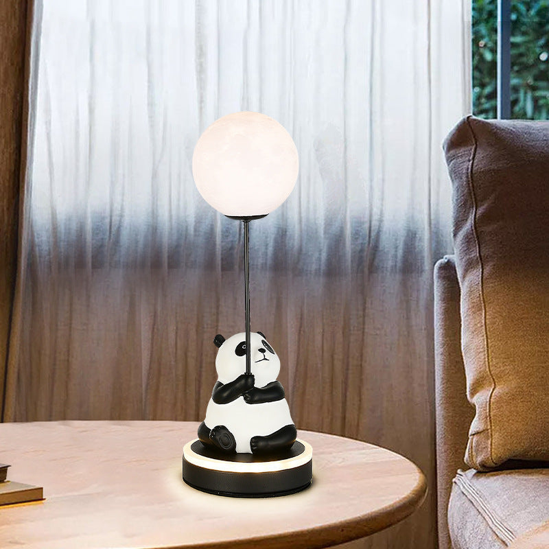 Panda Resin PVC Lampshade Table Lamp
