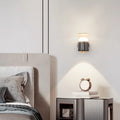 Cylinder Aluminum Iron Optical Wall Lamp