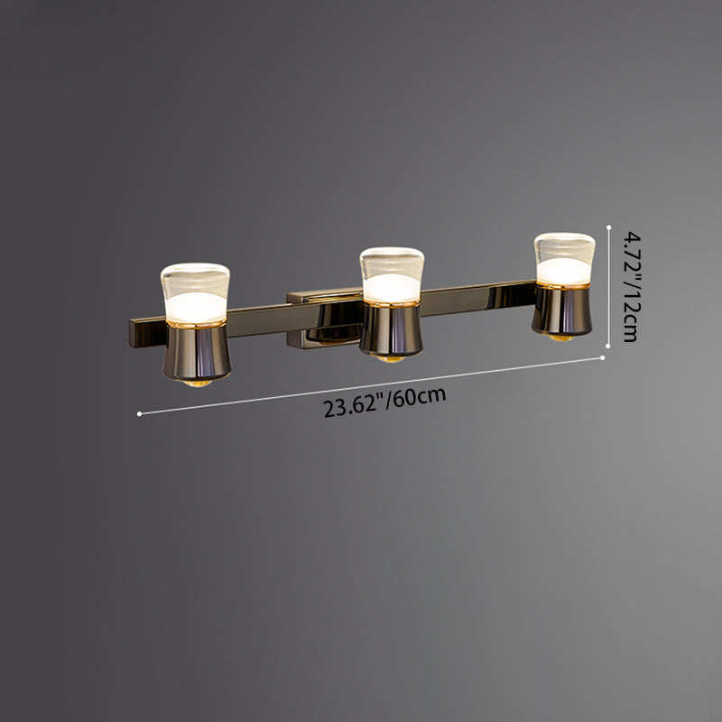 Cylinder Aluminum Iron Optical Wall Lamp