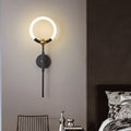 Round Circle Iron Acrylic Wall Lamp