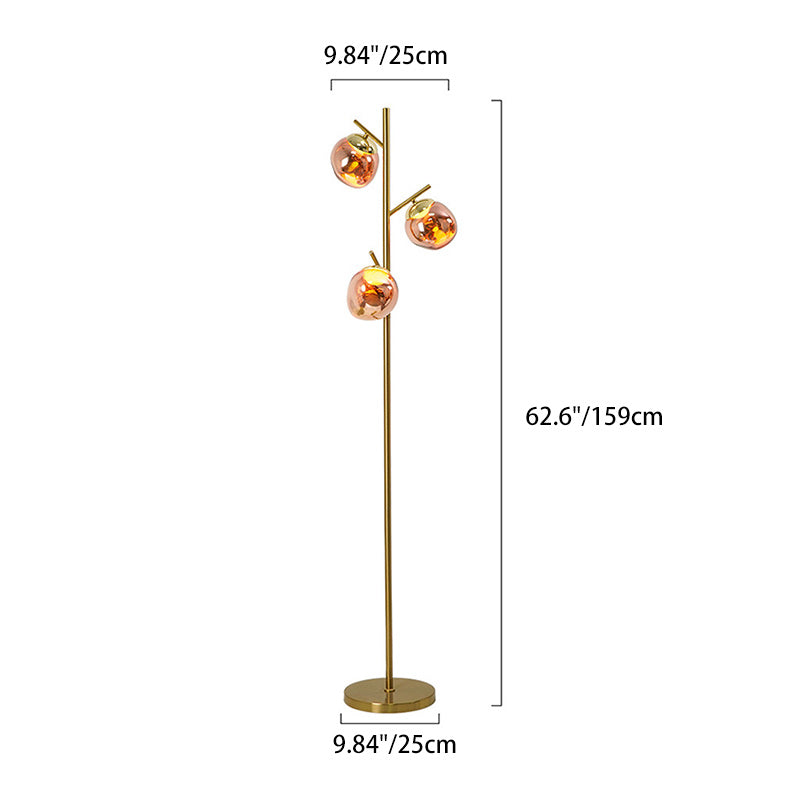 Contemporary Nordic Acrylic Lampshade Floor Lamp