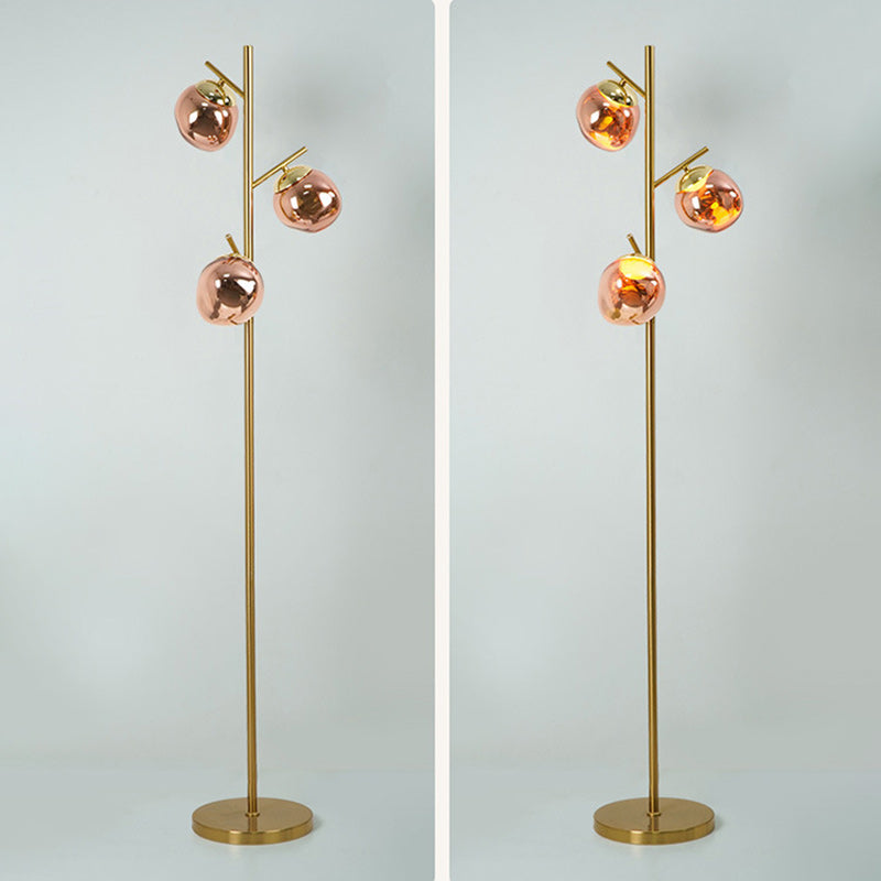 Contemporary Nordic Acrylic Lampshade Floor Lamp
