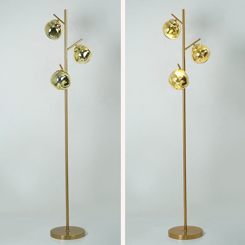 Contemporary Nordic Acrylic Lampshade Floor Lamp