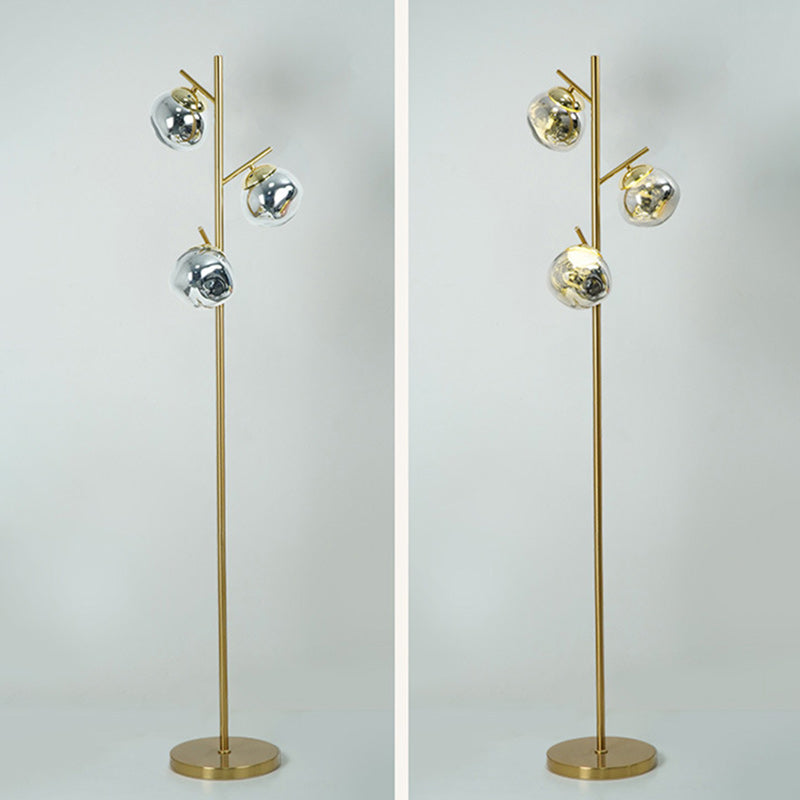 Contemporary Nordic Acrylic Lampshade Floor Lamp