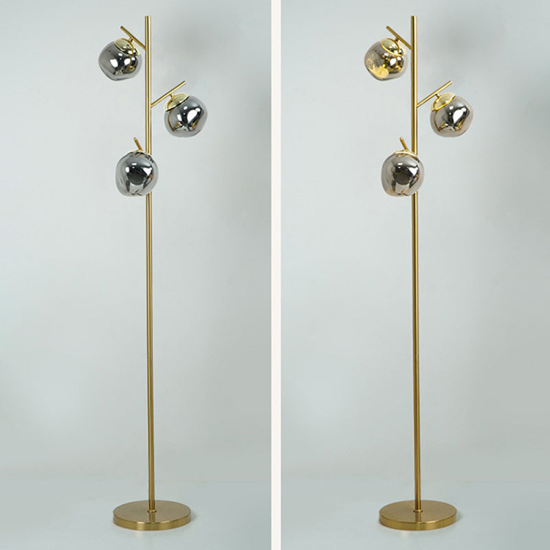 Contemporary Nordic Acrylic Lampshade Floor Lamp