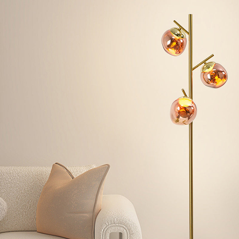 Contemporary Nordic Acrylic Lampshade Floor Lamp