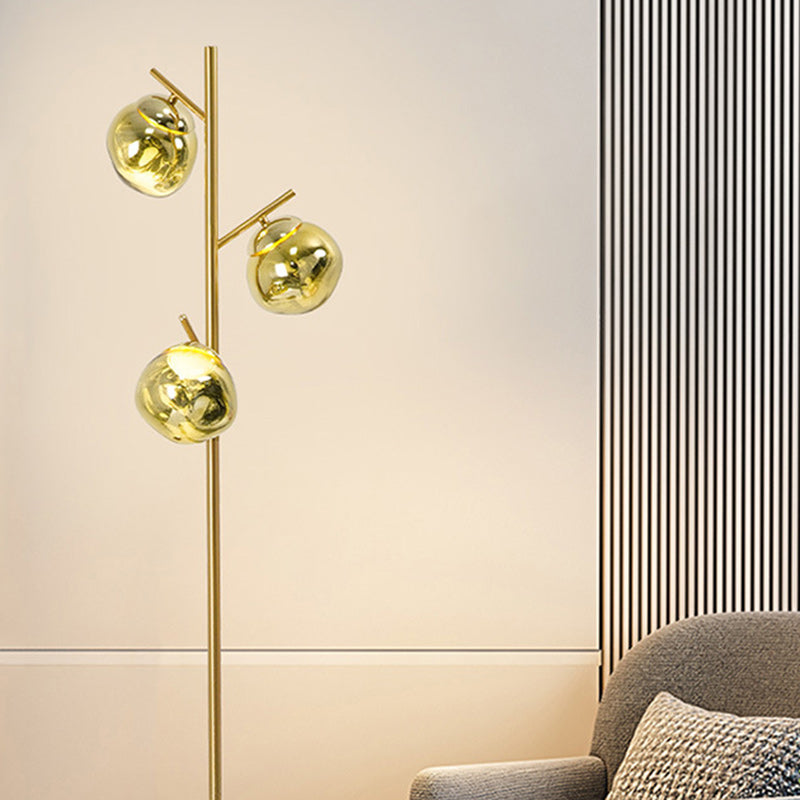 Contemporary Nordic Acrylic Lampshade Floor Lamp