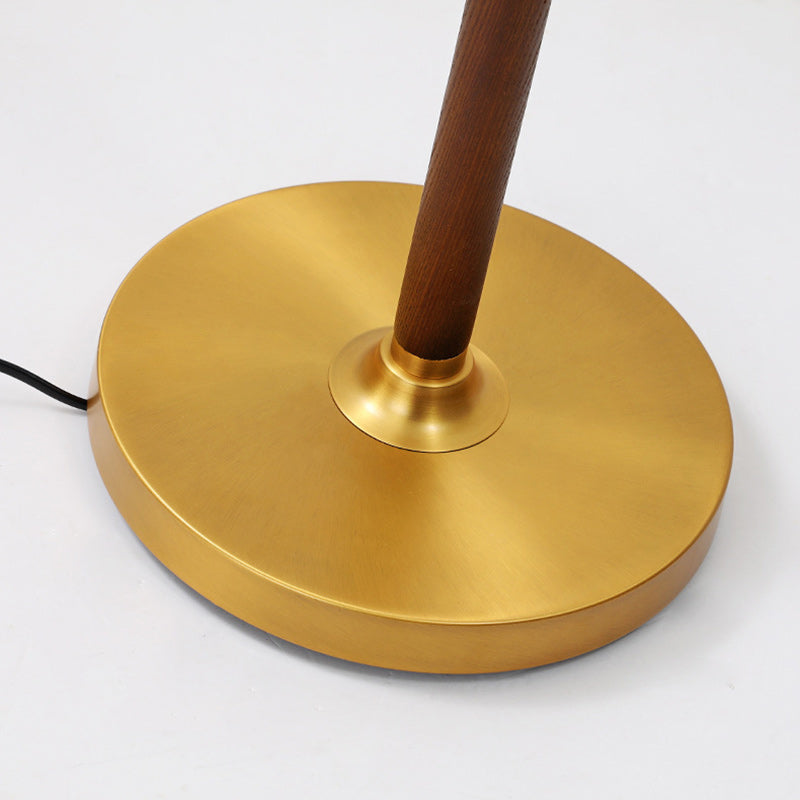 Skirt Shape Rotatable Fabric Floor Lamp