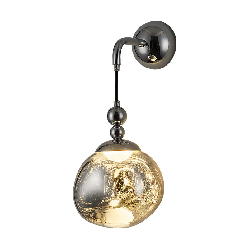 Lava Ball Acrylic Hardware Wall Lamp