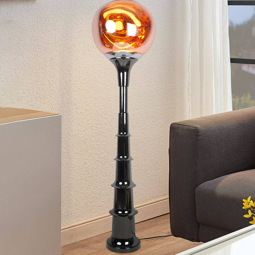 Lava Orb PVC Acrylic Floor Lamp