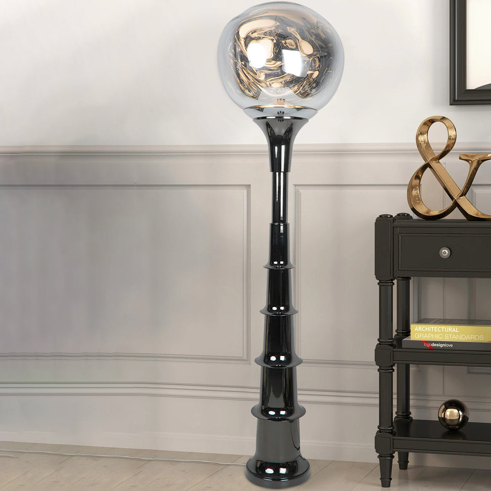 Lava Orb PVC Acrylic Floor Lamp