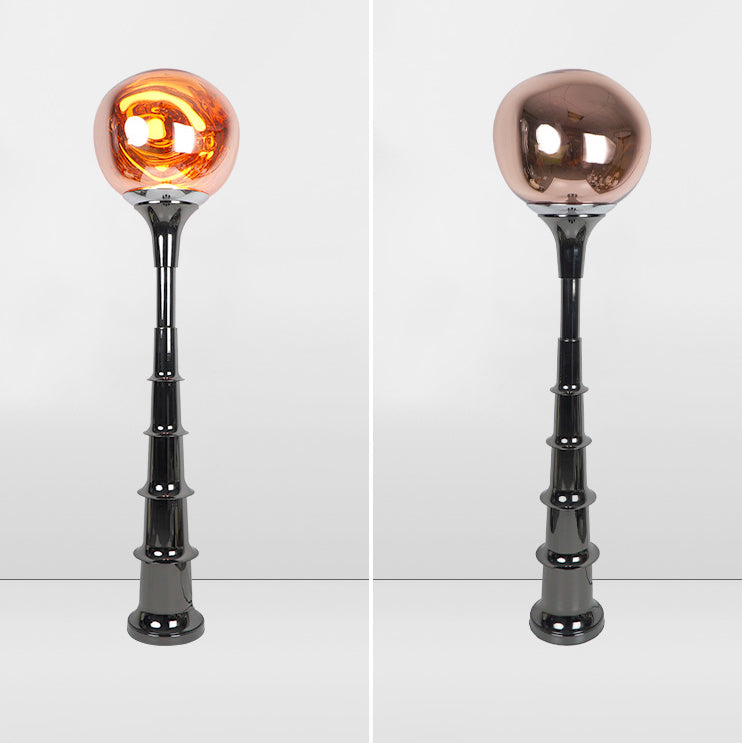 Lava Orb PVC Acrylic Floor Lamp