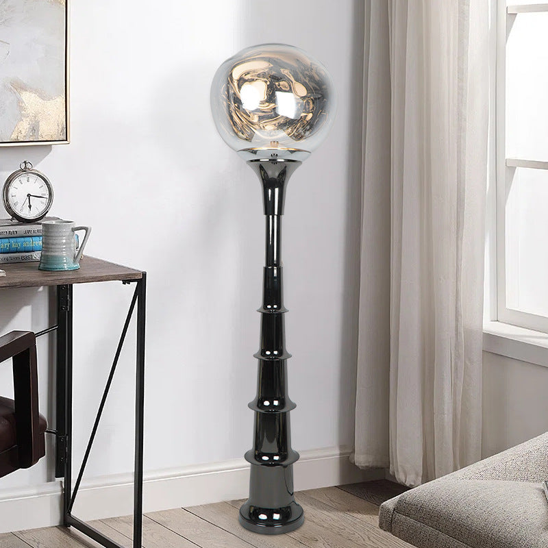 Lava Orb PVC Acrylic Floor Lamp