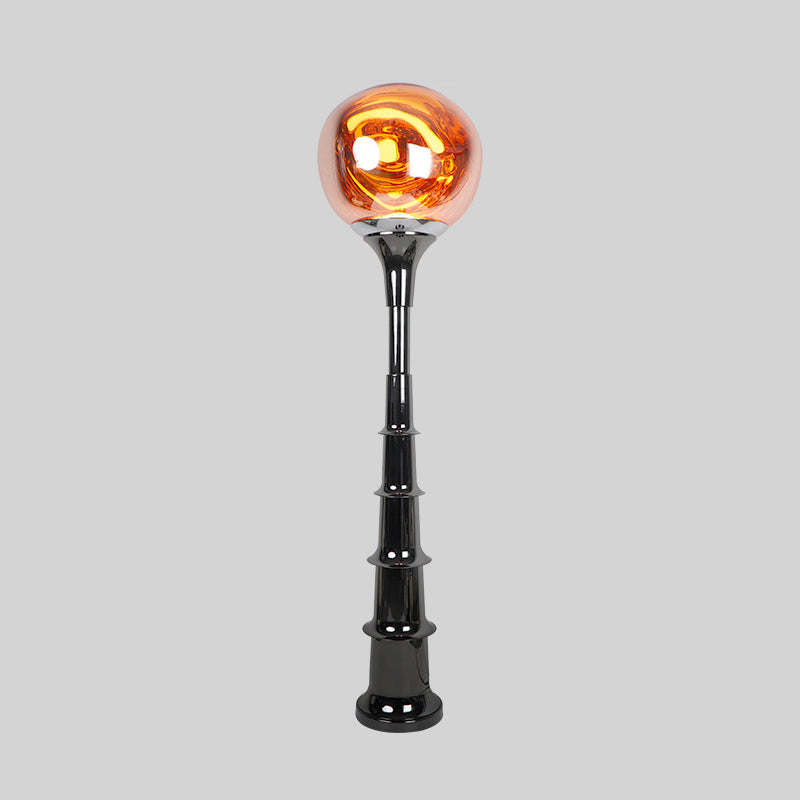 Lava Orb PVC Acrylic Floor Lamp