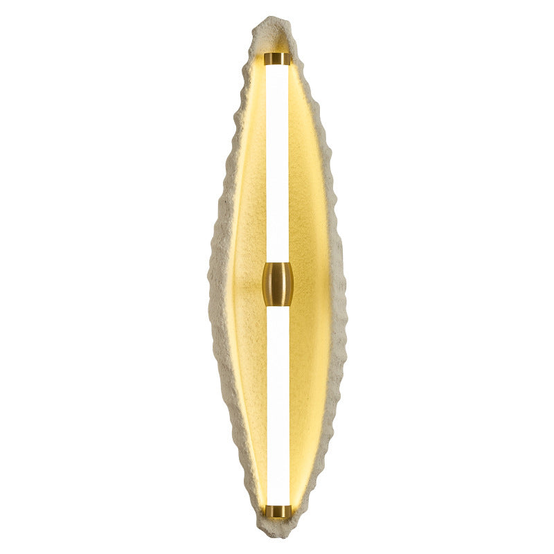 Shell Resin Iron Living Wall Lamp