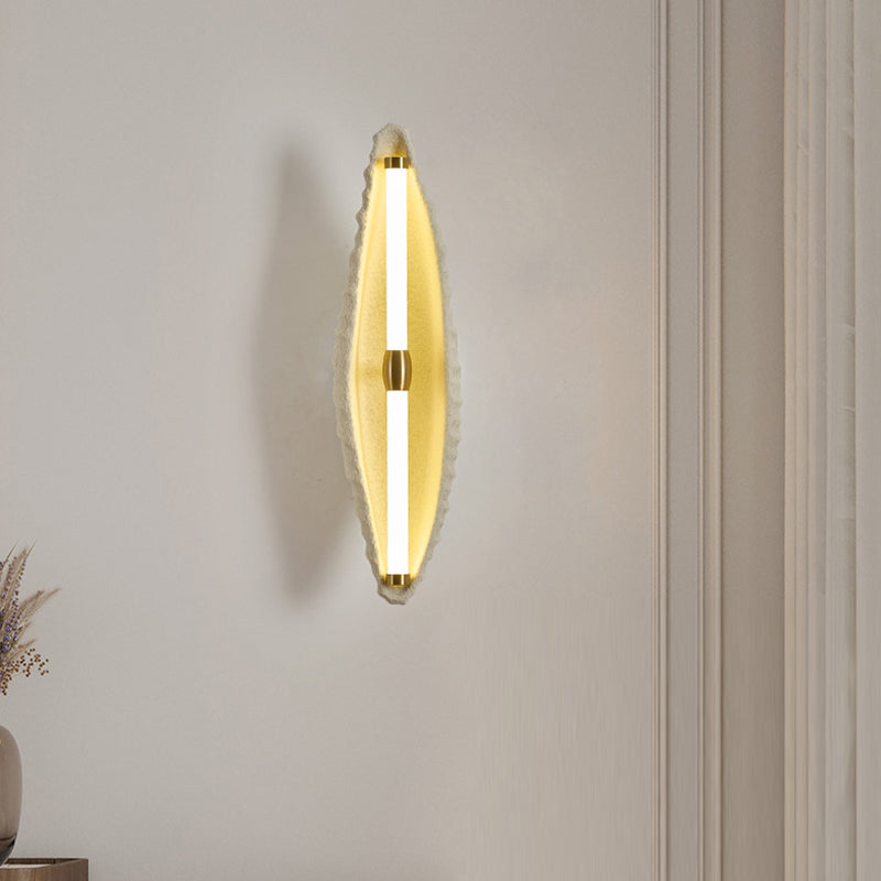 Shell Resin Iron Living Wall Lamp