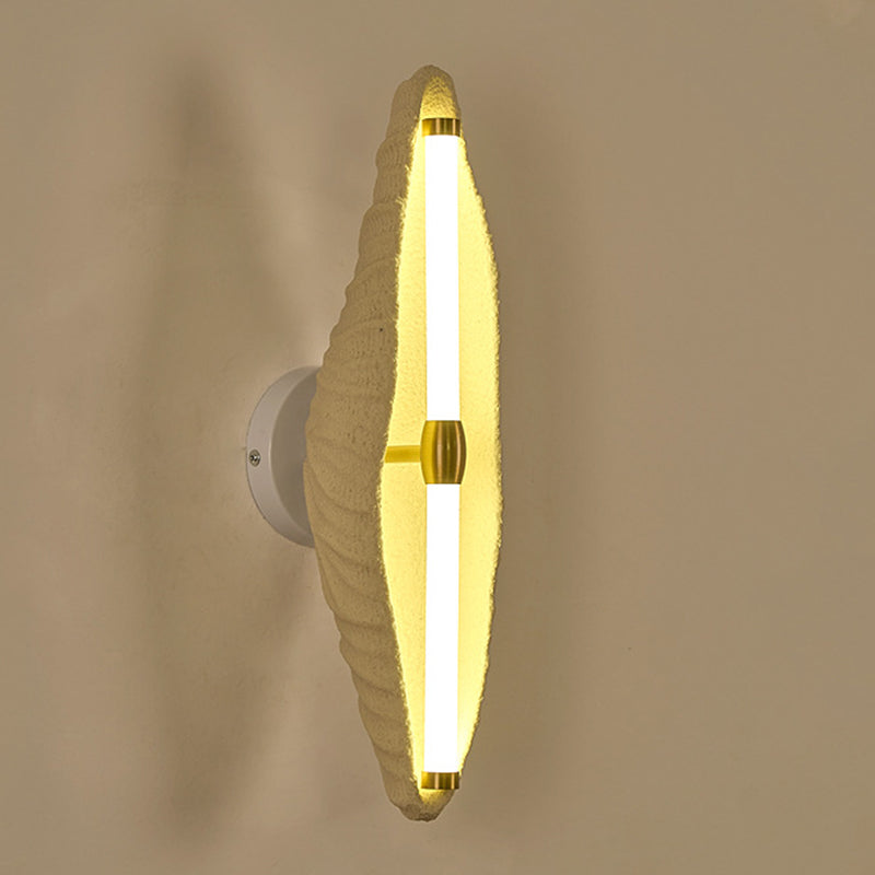 Shell Resin Iron Living Wall Lamp