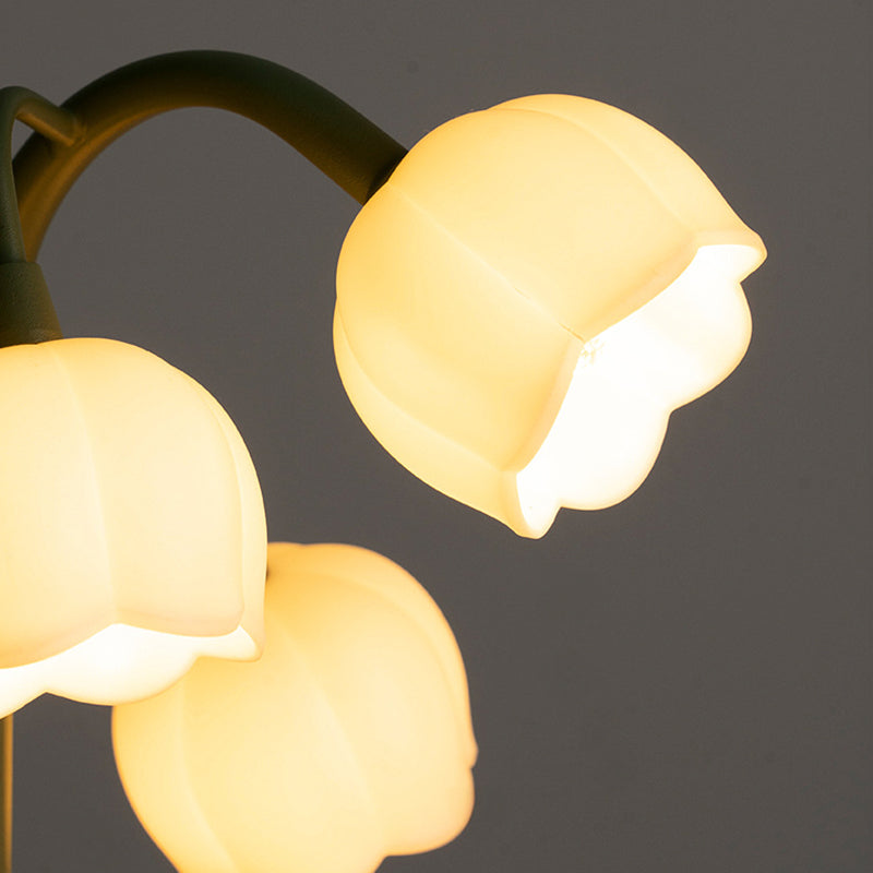 Floral Bouquet Iron PC 5-Light Wall Lamp