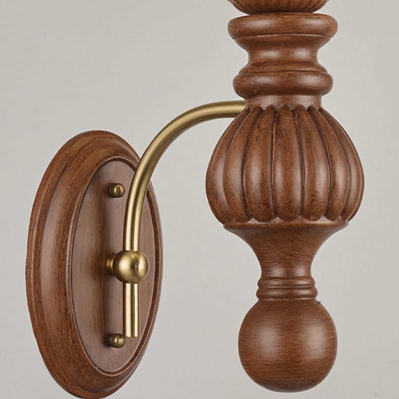 Orb Resin Roto-molding Fabric Wall Lamp