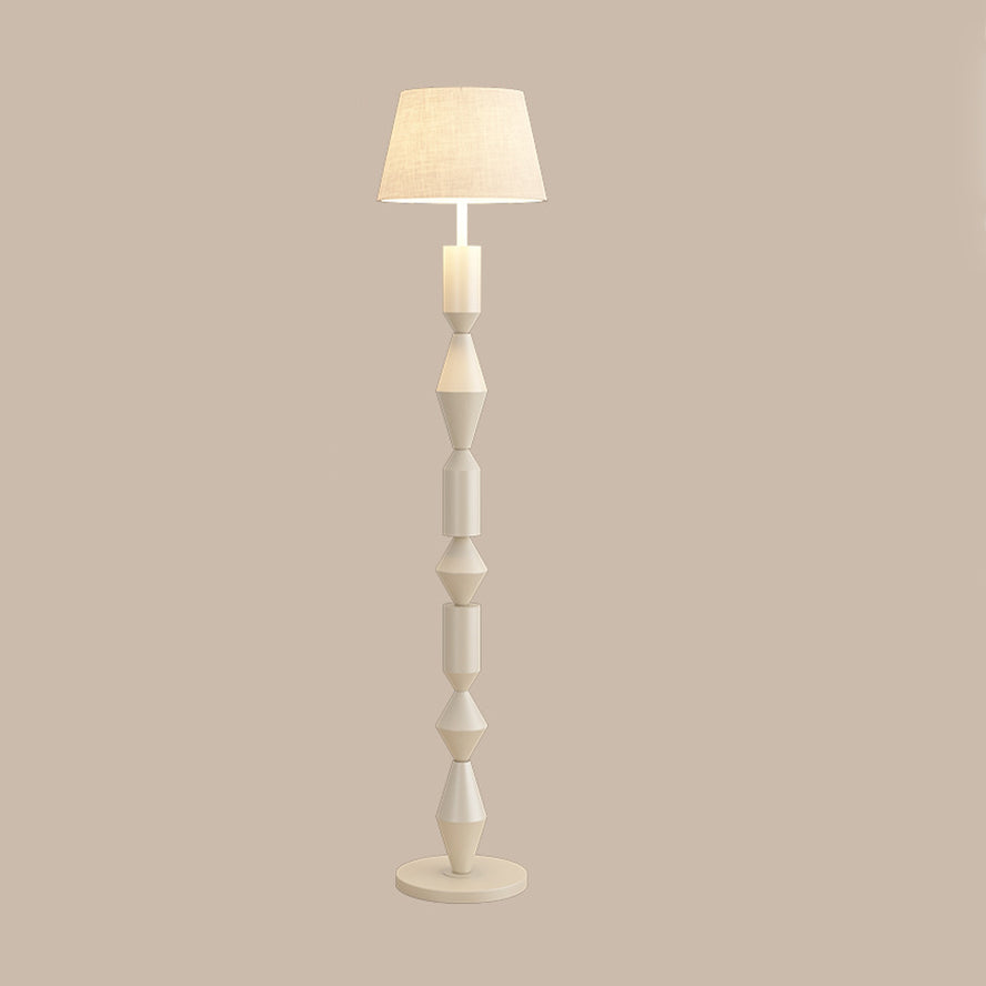 Contemporary Nordic Trapezoid Fabric Floor Lamp