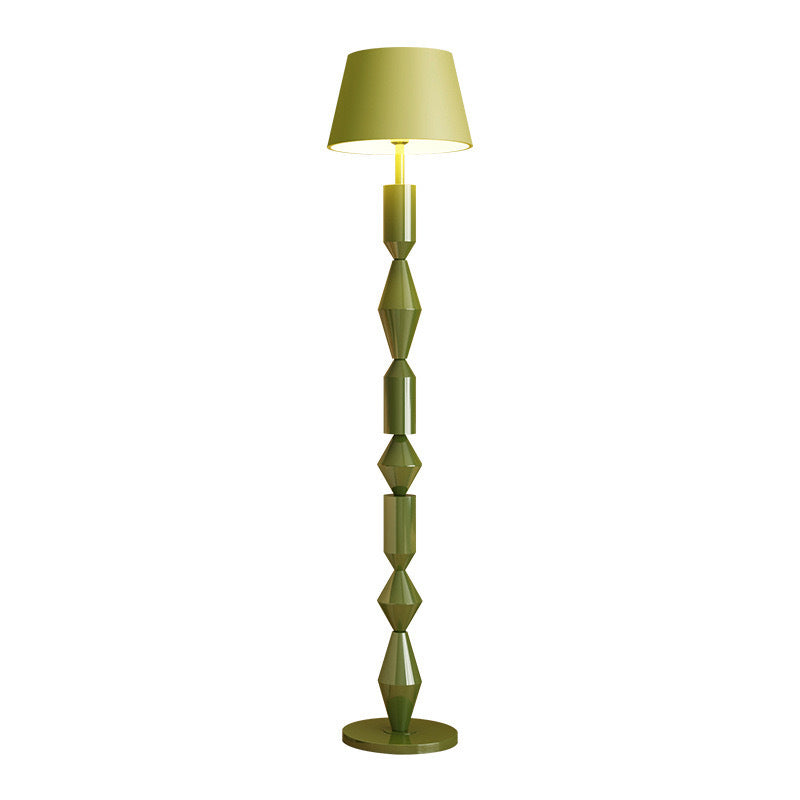 Contemporary Nordic Trapezoid Fabric Floor Lamp