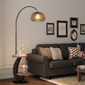 Contemporary Nordic Wood Lampshade Floor Lamp