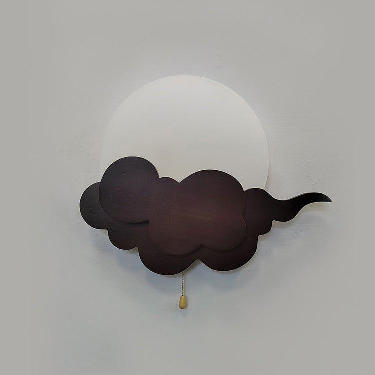 Cloud Oak Acrylic Living Wall Lamp