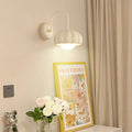 Cream Pumpkin Resin PE Wall Lamp