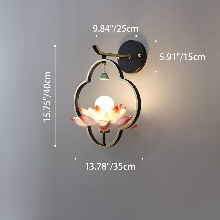 Four Leaf Clover Shape Wall Lamp