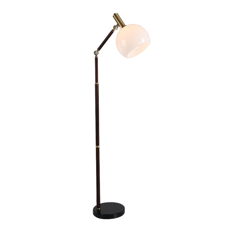 Semicircle Round Bendable Rubber Floor Lamp