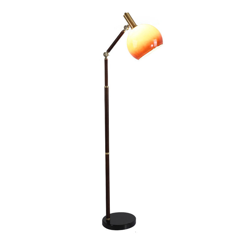 Semicircle Round Bendable Rubber Floor Lamp