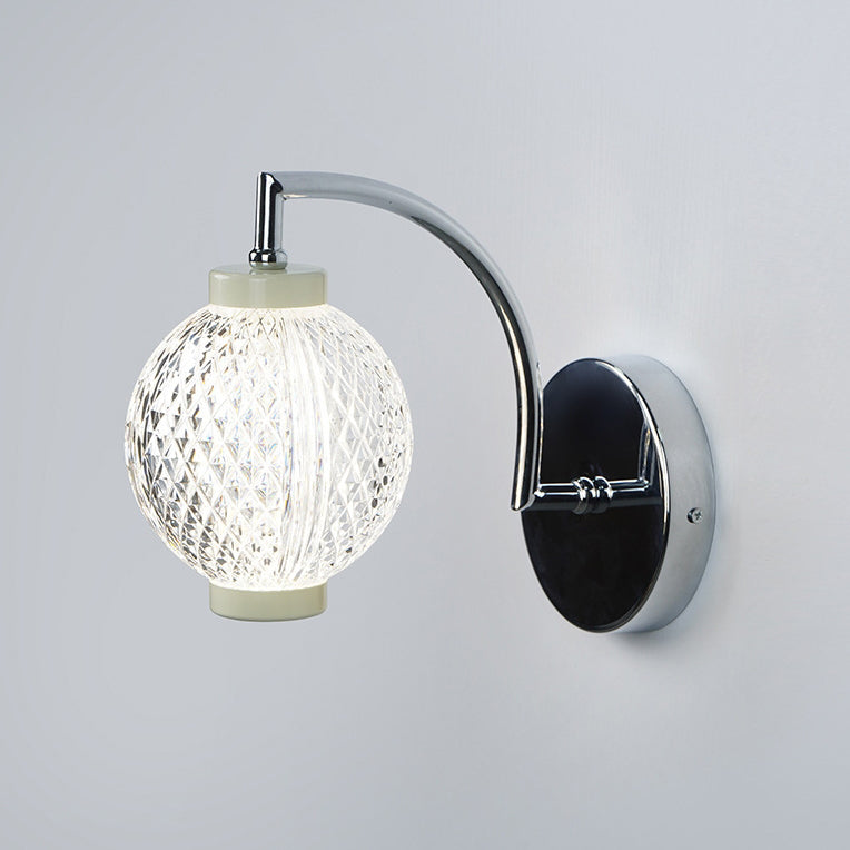 Round Orbs Acrylic Iron Wall Lamp