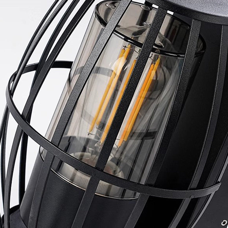 Aluminum PC Cage Shape Outdoor Light