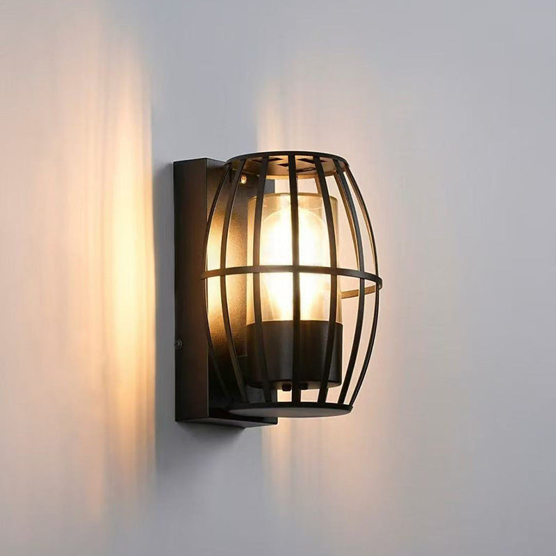 Aluminum PC Cage Shape Outdoor Light